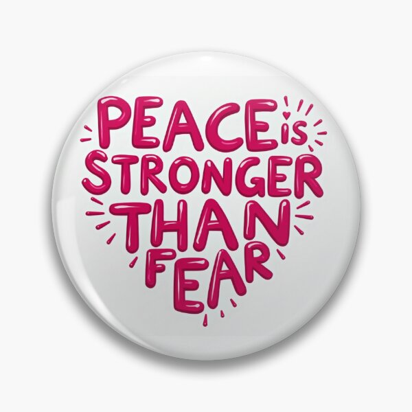 Item preview, Peace is stronger than fear designed and sold by Akosombo.