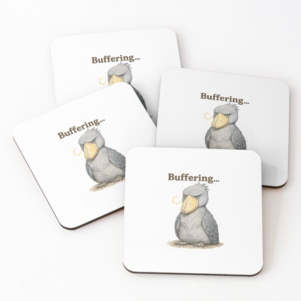 Item preview, Buffering... Shoebill T-Shirt | Funny Shoebill Bird | Cute Introvert & Slow Life Gift designed and sold by Little Moments Co..