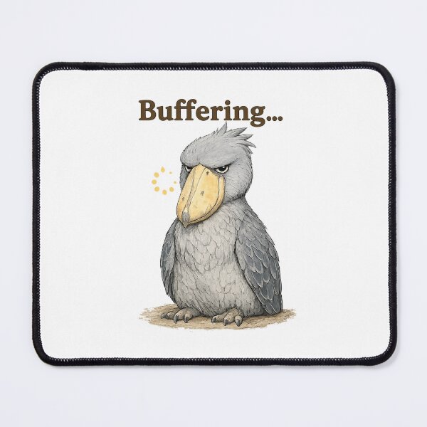 Item preview, Buffering... Shoebill T-Shirt | Funny Shoebill Bird | Cute Introvert & Slow Life Gift designed and sold by Little Moments Co..