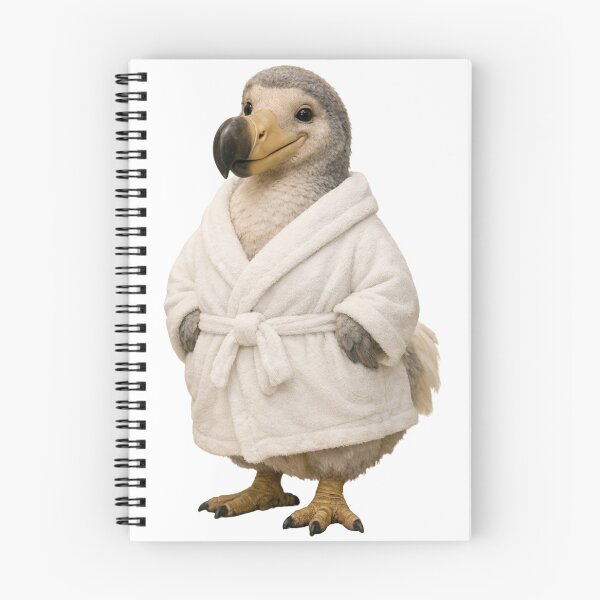 Item preview, Bathrobe Dodo Bird designed and sold by Sillytoe.