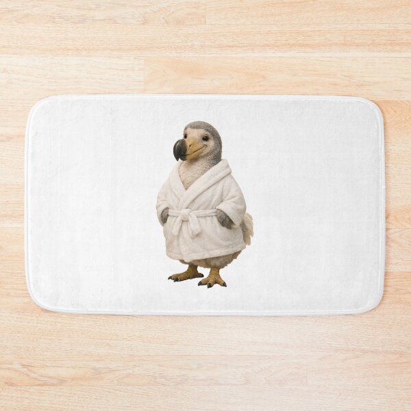 Item preview, Bathrobe Dodo Bird designed and sold by Sillytoe.