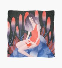 Zodiac - Cancer astrology illustration Scarf