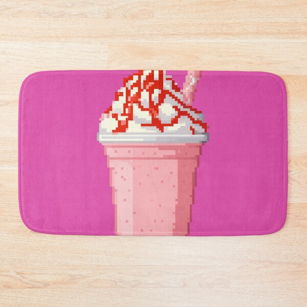 Artikelvorschau, Pixel-Erdbeermilchshake entworfen und verkauft von tamsclub.