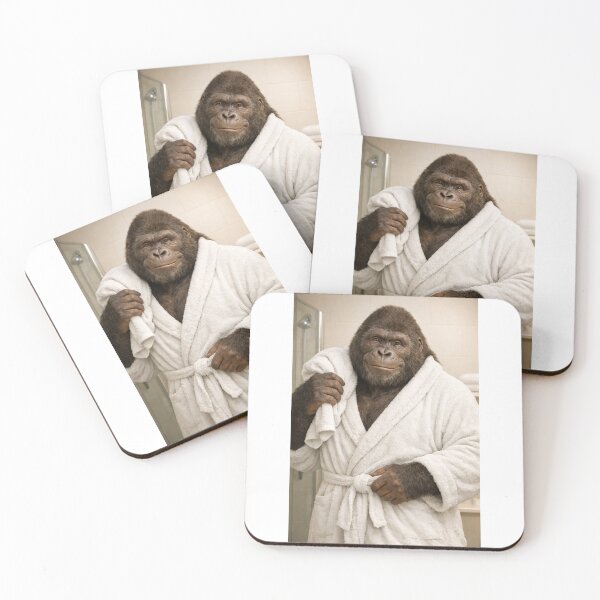 Item preview, Cozy Bathrobe Gigantopithecus designed and sold by Sillytoe.