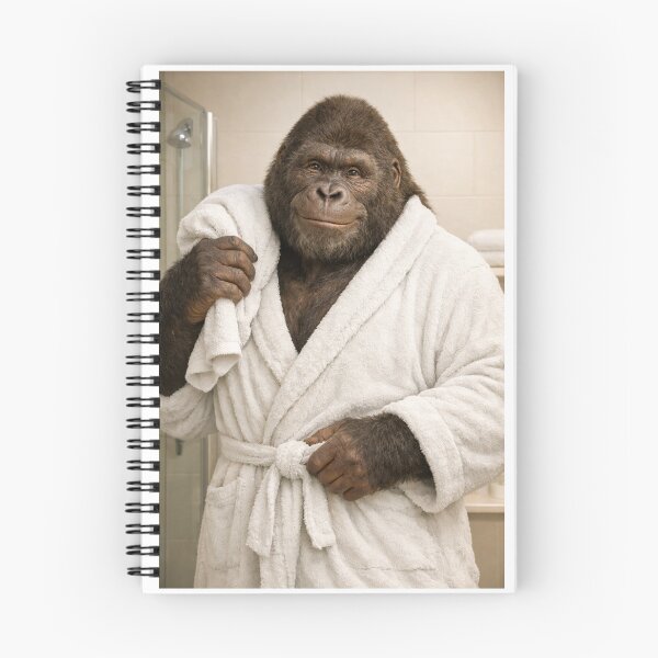 Item preview, Cozy Bathrobe Gigantopithecus designed and sold by Sillytoe.