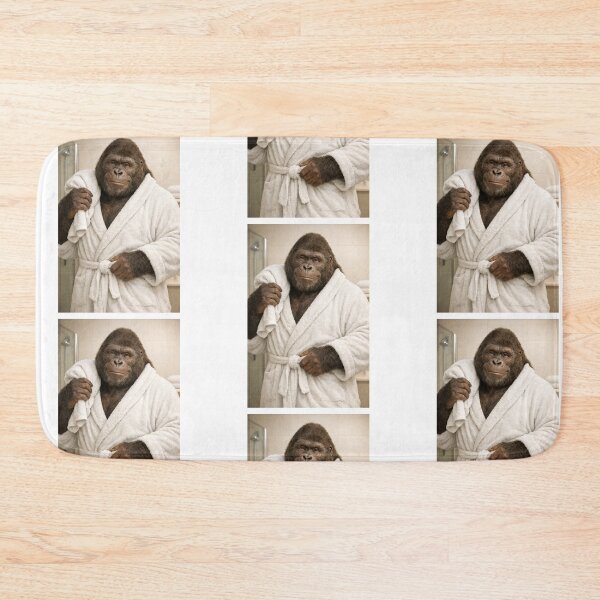 Item preview, Cozy Bathrobe Gigantopithecus designed and sold by Sillytoe.