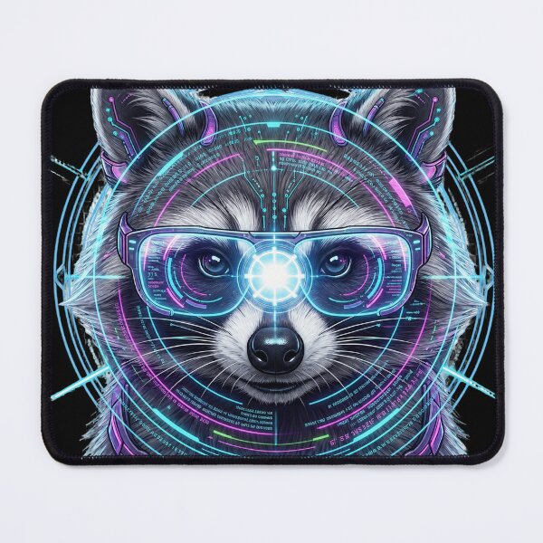 Item preview, CP-002 | Hacker Raccoon | Futuristic Cyber Security Animal designed and sold by D4NC1G3R.