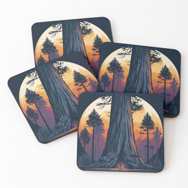 Item preview, Redwood Giant — Lantern Beneath the Ancient Tree designed and sold by QuantumQGear.