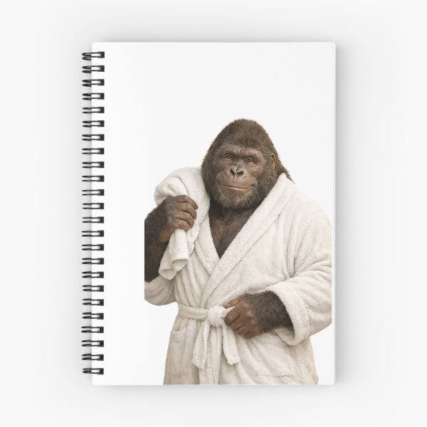 Item preview, Bathrobe Gigantopithecus designed and sold by Sillytoe.