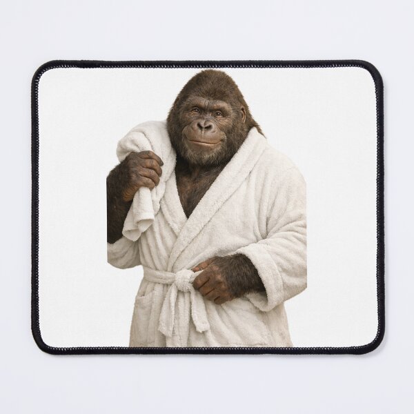 Item preview, Bathrobe Gigantopithecus designed and sold by Sillytoe.