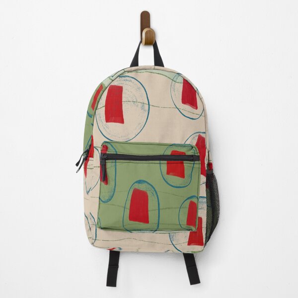 Item preview, Abstract Red Forms Pattern designed and sold by Skayana.