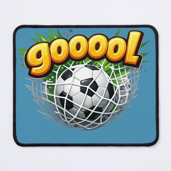 Item preview, Goool! Soccer Ball in Net Cartoon designed and sold by digitalbob60.