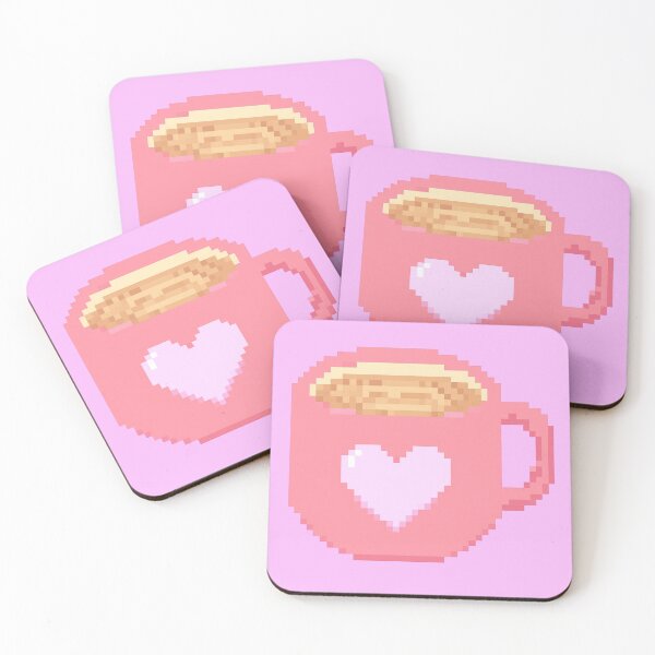 Item preview, Pixel Heart Coffee Mug designed and sold by tamsclub.