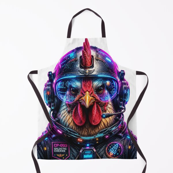 Item preview, CP-003 | Galactic Chicken | Futuristic Space Pilot designed and sold by D4NC1G3R®.