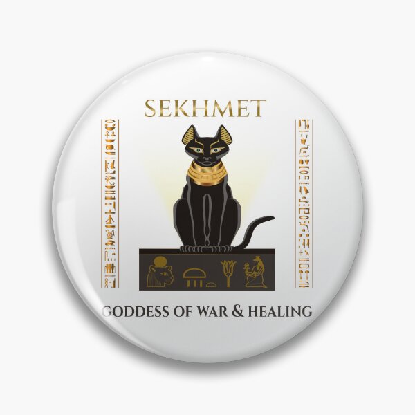 Item preview, Sekhmet Egyptian Cat Goddess · Goddess of War and Healing · Ancient Egypt · Pharaoh Art designed and sold by PharaohDArt.