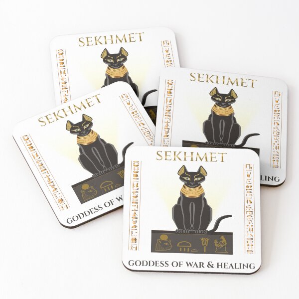 Item preview, Sekhmet Egyptian Cat Goddess · Goddess of War and Healing · Ancient Egypt · Pharaoh Art designed and sold by PharaohDArt.