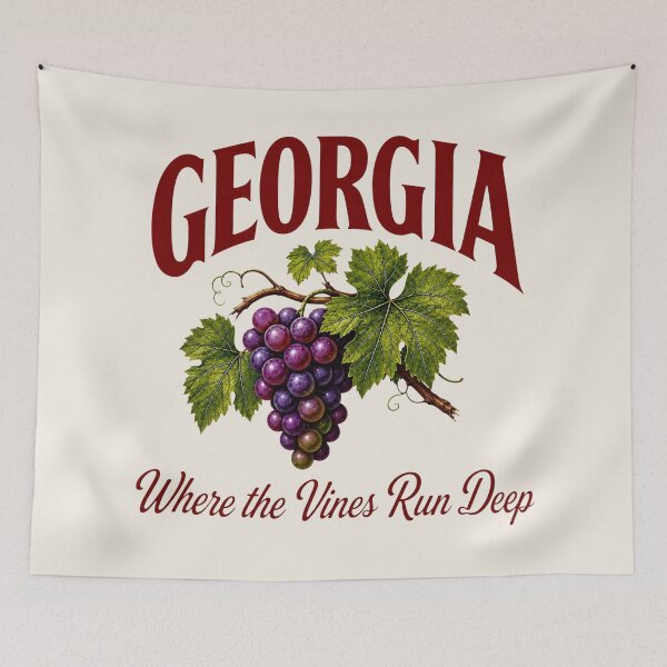 Item preview, Georgia Vineyard Heritage – Where the Vines Run Deep designed and sold by The-Drip-Studio.