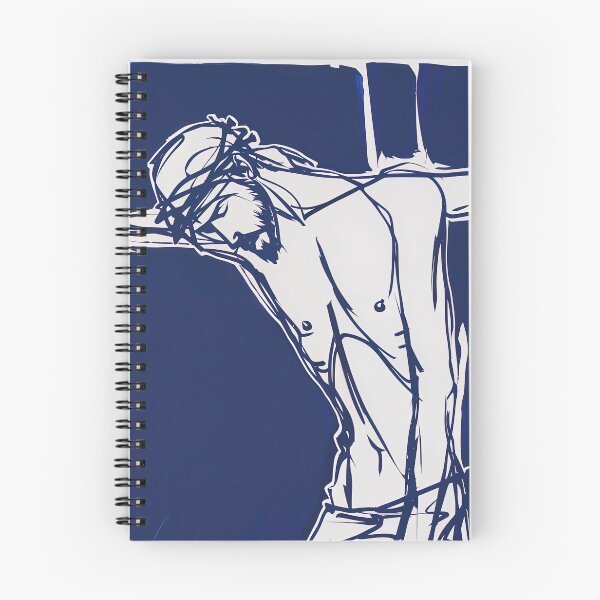 Item preview, Christianity - Blue Abstract Art designed and sold by shadow-bloom.