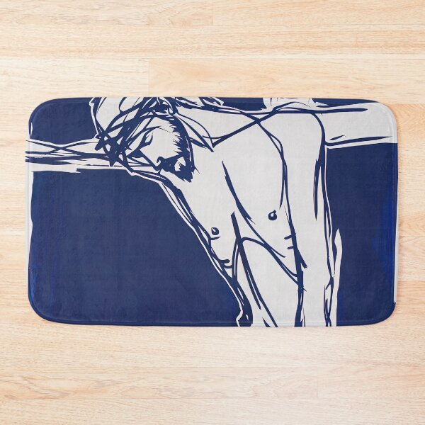 Item preview, Christianity - Blue Abstract Art designed and sold by shadow-bloom.