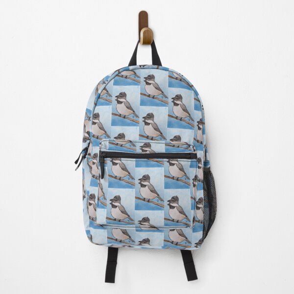 Item preview, Black capped chickadee cartoon designed and sold by Matt Starr Fine Art .