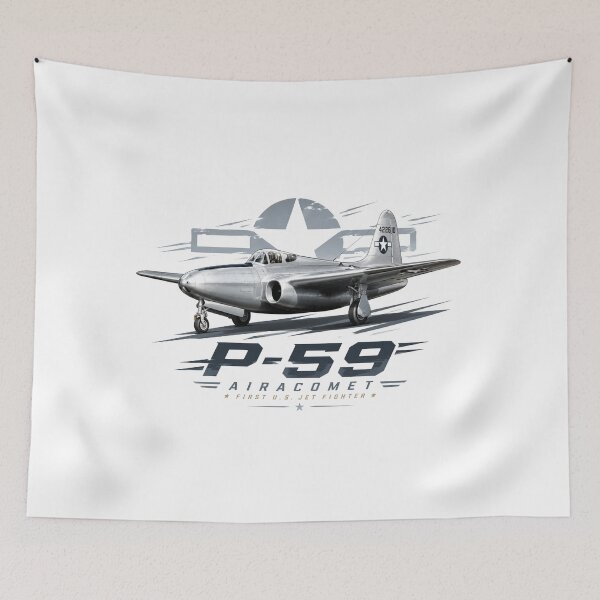 Item preview, Historic P-59 Airacomet Jet Art Design designed and sold by Combat Skies.