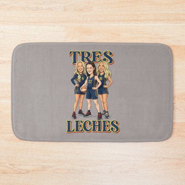 Item preview, Tres Leches Basketball Squad – Funny Caricature Sports Illustration designed and sold by Bizertart.
