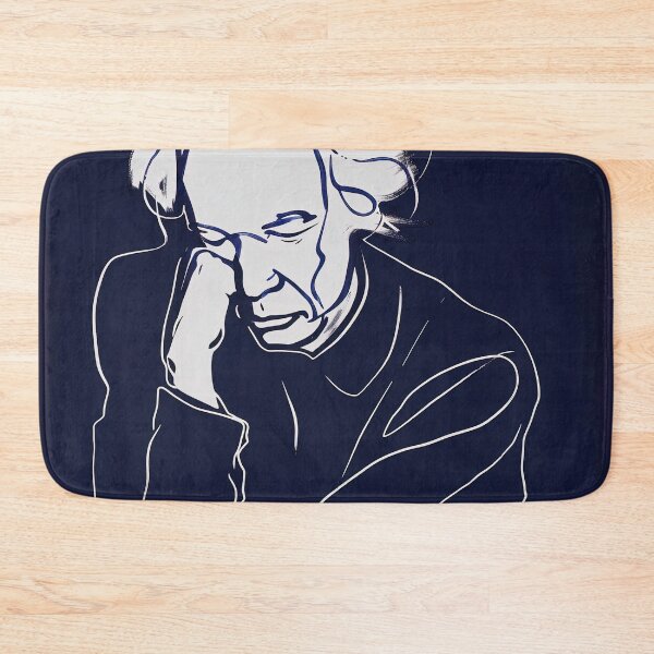 Item preview, Christoph Willibald Gluck - Blue Abstract Art designed and sold by shadow-bloom.