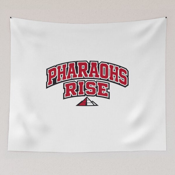 Item preview, Pharaohs Rise Egypt Football Typography designed and sold by Inkworksbyshery.