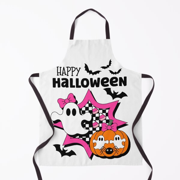 Item preview, Happy Halloween Cute Pink Ghost designed and sold by The Retromotel.