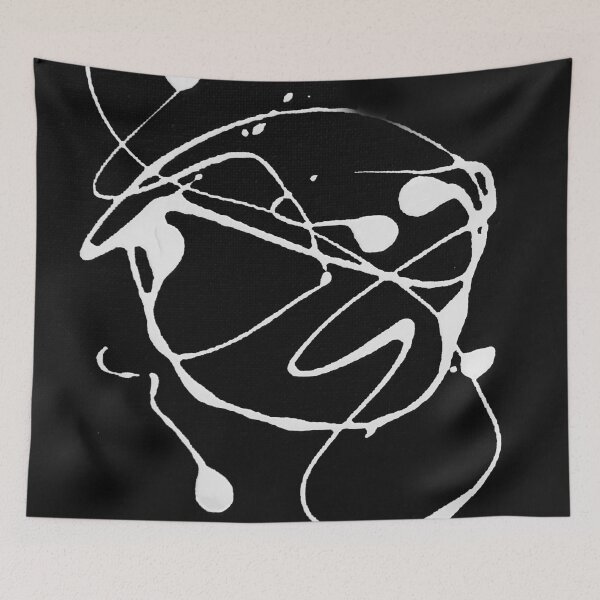 Item preview, Modern Contemporary Black And White Abstract Design Art designed and sold by DEC02.