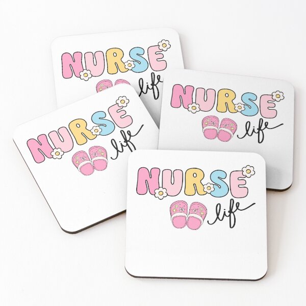 Item preview, Cute Retro Nurse Floral Design - Pastel Aesthetic Nurse Croc designed and sold by TShak Clothing .