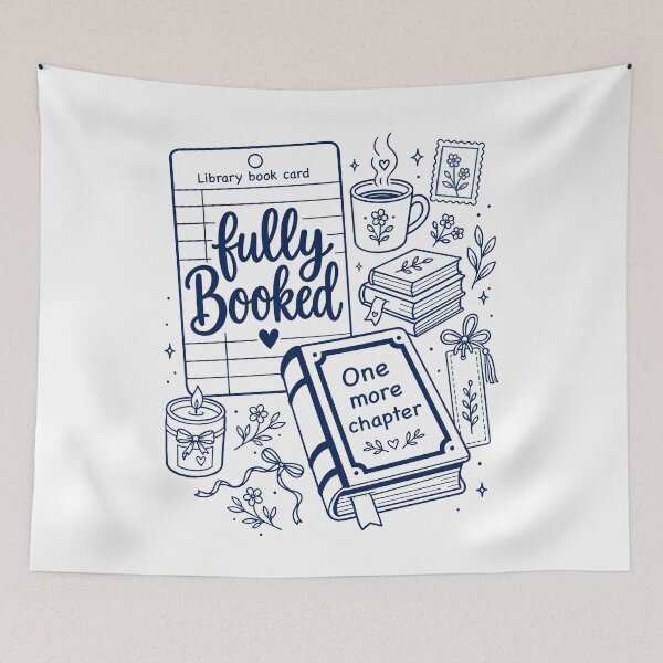 Item preview, Fully Booked Reader One More Chapter Night Vibes designed and sold by FreshVibe Prints.
