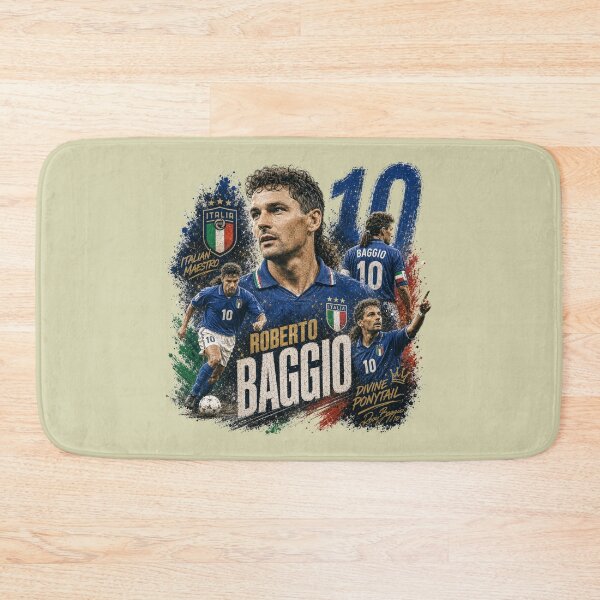 Item preview, Roberto Baggio - Italian Football Legend designed and sold by Sports Boutique.