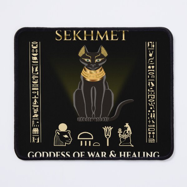 Item preview, Sekhmet Egyptian Cat Goddess · Goddess of War and Healing · Ancient Egypt · Pharaoh Art designed and sold by PharaohDArt.