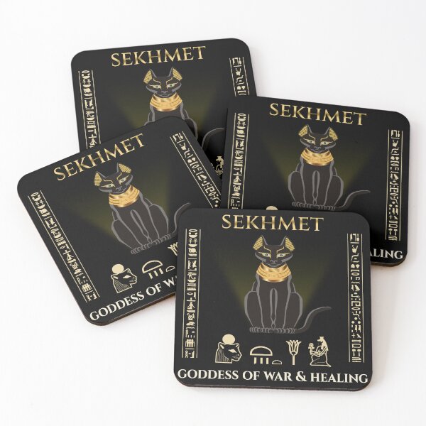 Item preview, Sekhmet Egyptian Cat Goddess · Goddess of War and Healing · Ancient Egypt · Pharaoh Art designed and sold by PharaohDArt.