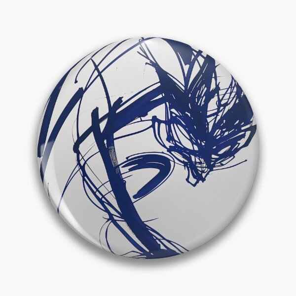 Item preview, Chupacabra, fantastic creature - Blue Abstract Art designed and sold by shadow-bloom.
