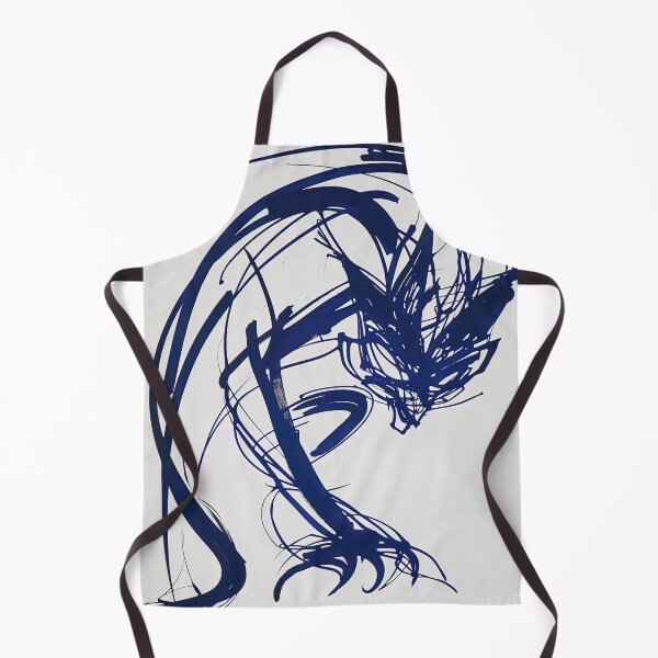 Item preview, Chupacabra, fantastic creature - Blue Abstract Art designed and sold by shadow-bloom.