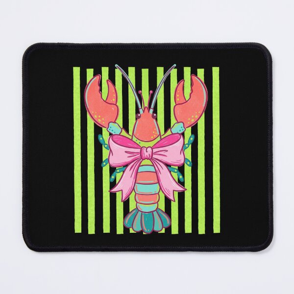 Item preview, Coquette Lobster Bow For Bright Coastal Summer Days designed and sold by FreshVibe Prints.