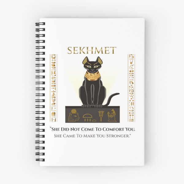Item preview, Sekhmet · She Did Not Come To Comfort You · Egyptian Goddess Strength Art · Ancient Egypt designed and sold by PharaohDArt.
