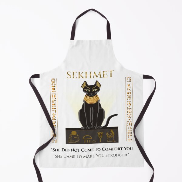 Item preview, Sekhmet · She Did Not Come To Comfort You · Egyptian Goddess Strength Art · Ancient Egypt designed and sold by PharaohDArt.