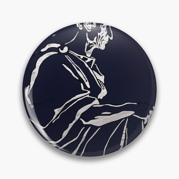 Item preview, Cicero, Roman philosopher - Blue Abstract Art designed and sold by shadow-bloom.