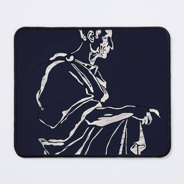 Item preview, Cicero, Roman philosopher - Blue Abstract Art designed and sold by shadow-bloom.