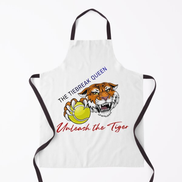 Item preview, Tennis Shirt. Roaring Tiger with a Tennis Ball.  The Tiebreak Queen, Saba Queen.  Gift for Sabalenka Fan, Gift for a Tennis Fan, Tennis Lover. designed and sold by ShrimpAndGrits.