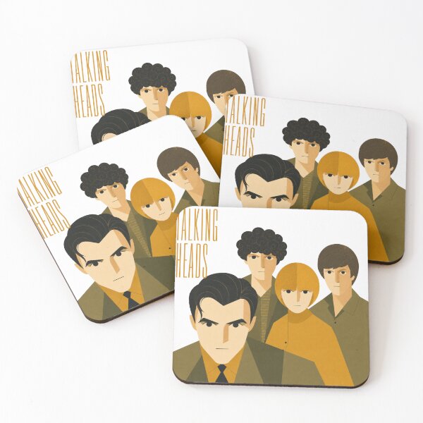 Item preview,     Talking Heads – Modernist Band Portrait designed and sold by DowntownNoWave.