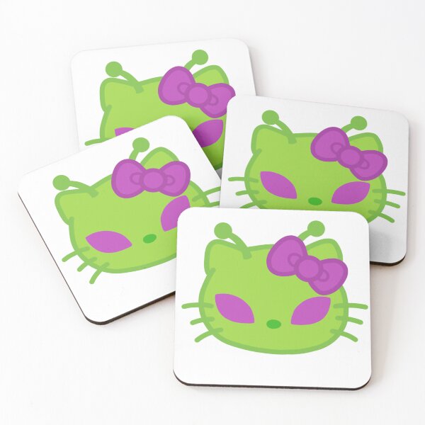 Aperçu de l'œuvre Hello Kitty extraterrestre ! créée et vendue par GhostFatale.