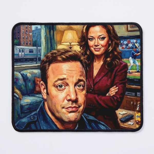 Item preview, The King of Queens Retro Sitcom Comedy Living Room Tribute Art TV Show Poster designed and sold by Art's Diner.