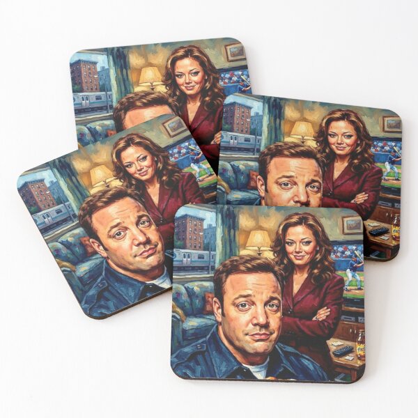 Item preview, The King of Queens Retro Sitcom Comedy Living Room Tribute Art TV Show Poster designed and sold by Art's Diner.