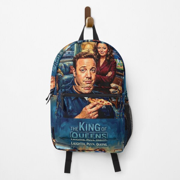 Item preview, The King of Queens Retro Sitcom Comedy Living Room Tribute Art TV Show Poster designed and sold by Art's Diner.