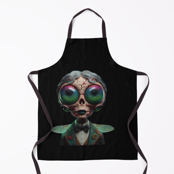 Item preview, Dapper Insectoid Gentleman – Uncanny Fly Hybrid Portrait designed and sold by LujziWorld.