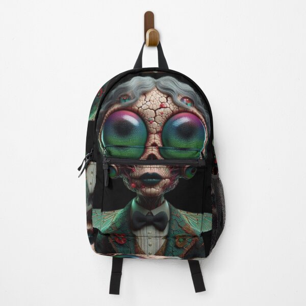 Item preview, Dapper Insectoid Gentleman – Uncanny Fly Hybrid Portrait designed and sold by LujziWorld.